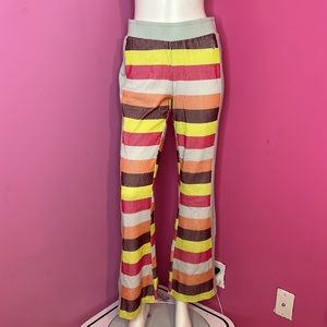 Free People Movement Melody Kick Flares Sherbet Stripes, Wide Leg, Yoga pants S